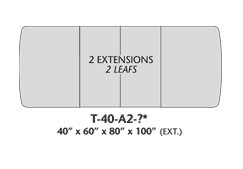 Dining tables T-40-A2