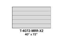 Dining tables T-4072-MRR-X2