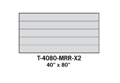 Dining tables T-4080-MRR-X2